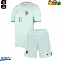Frankrike Michael Olise #11 Bortedraktsett Barn VM 2026 Kortermet (+ Korte bukser)